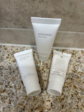 NWT Set of 3 mixsoon Bean Cream - 15mL travel size